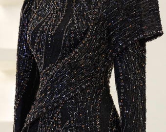 Elegant Modest Evening Dress Hijab Evening Dress Islamic Dress Hijab-Friendly Style Long Sleeve Nikkah Gown