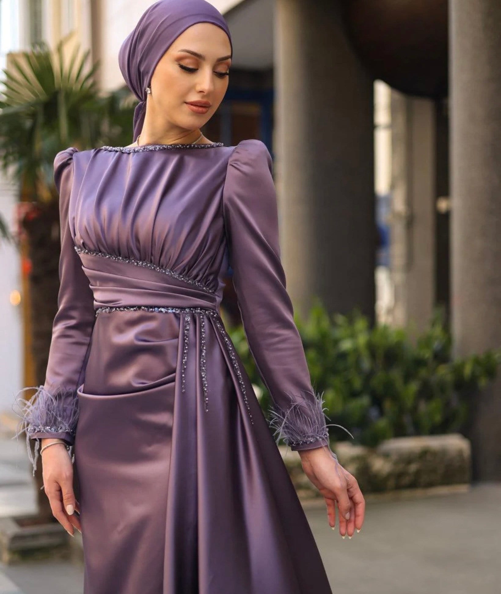 Hijab Silver Dress Etsy Canada