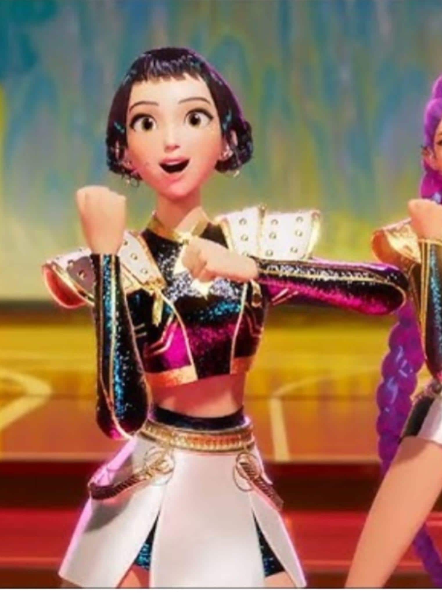 KーPOPデーモンハンターズ ゾーイ コスプレ衣装 KPOPガールズ! デーモン ハンターズ ゾーイ-Zoey コスプレ衣装