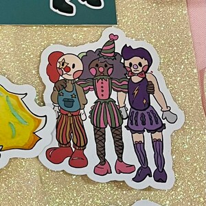 Circus Clown Sticker