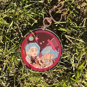 Jinx and Isha Keychain Arcane