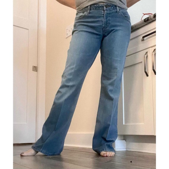Vintage Y2k Low Rise Flare Jeans by 
