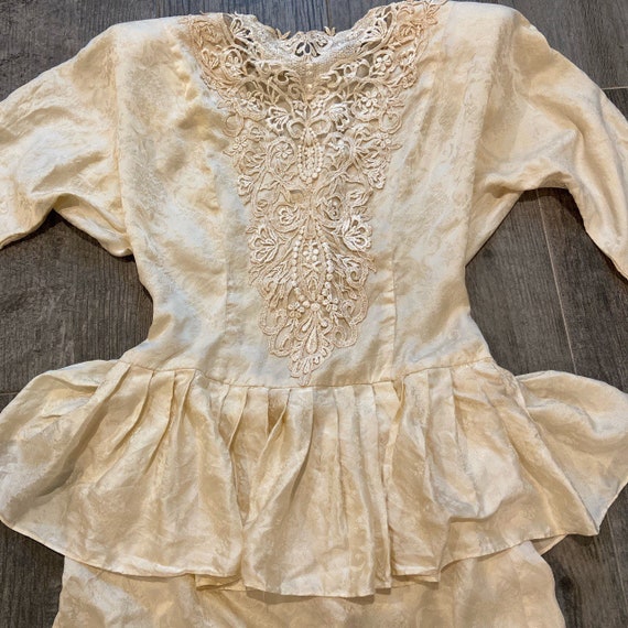 Vintage 80s Jessica McClintock cottagecore Victori