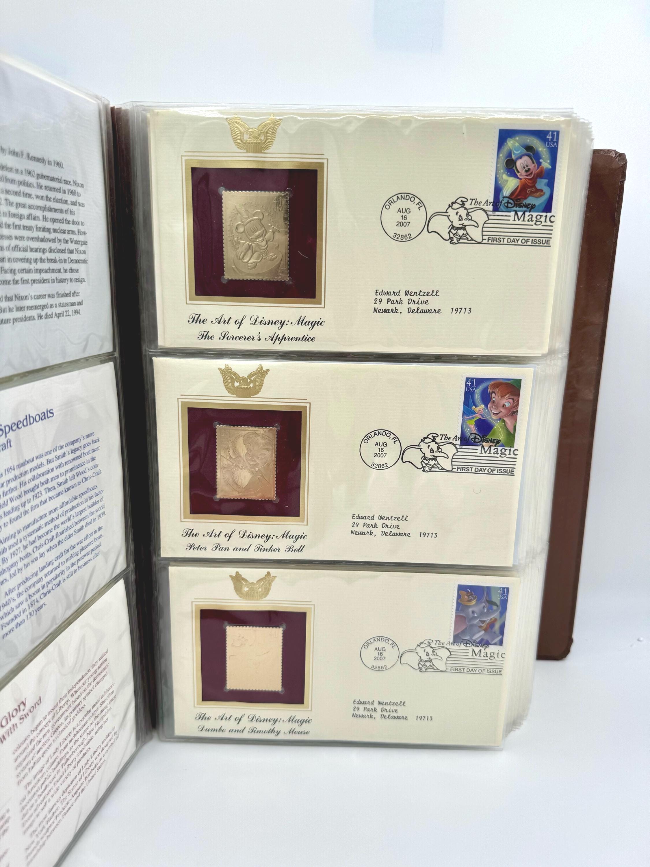 22kt Gold Stamp Replicas Album – Postal Commemorative Society  display picture 1