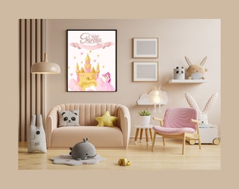 Printable Wall Paper for Doll House or Princess