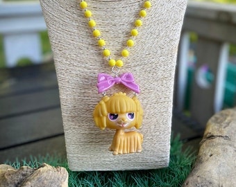 FHS Little Pooch Necklace OOAK