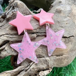 FHS *Pink Stars* Ohrringe