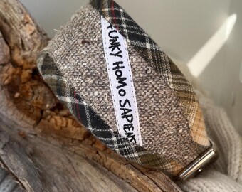 FHS 37cm - 40.5cm x 6cm Hound Collar *Rough Wool*
