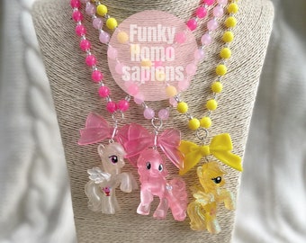 FHS My Little Pony *PINKIE PIE or Plumsweet* necklace G4