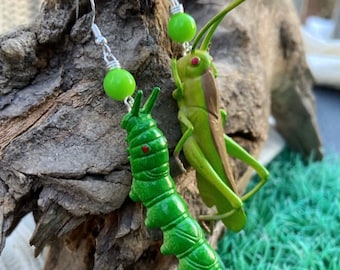 FHS *Bugsies* earrings OOAK