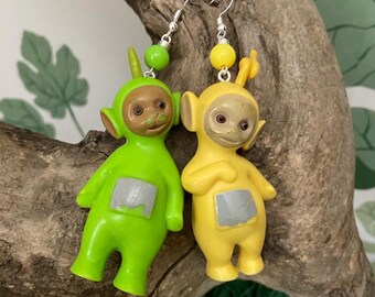 FHS *Teletubbies* Earrings OOAK