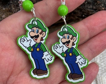 FHS Orecchini *Luigi* Mario Bros