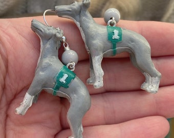 FHS *Whippet* Earrings OOAK