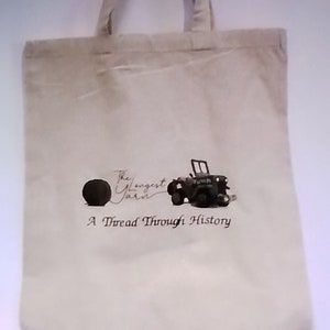 Longest Yarn Tote Bag PRINTED Jeep logo image 1