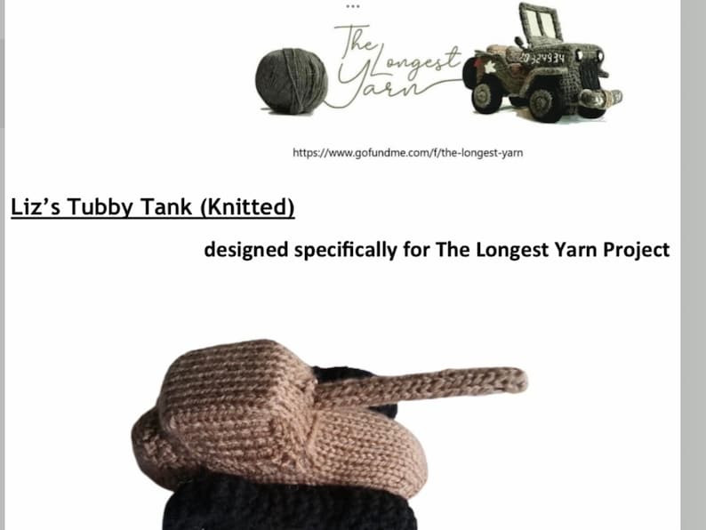 PDF pattern for a knitted tank image 2