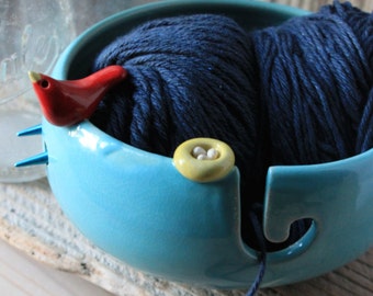 Custom Order Bird and Nest Yarn Bowl - 4-6 weeks for delivery- Winter Gifts  - Mother's Day Gift - Spring Gift