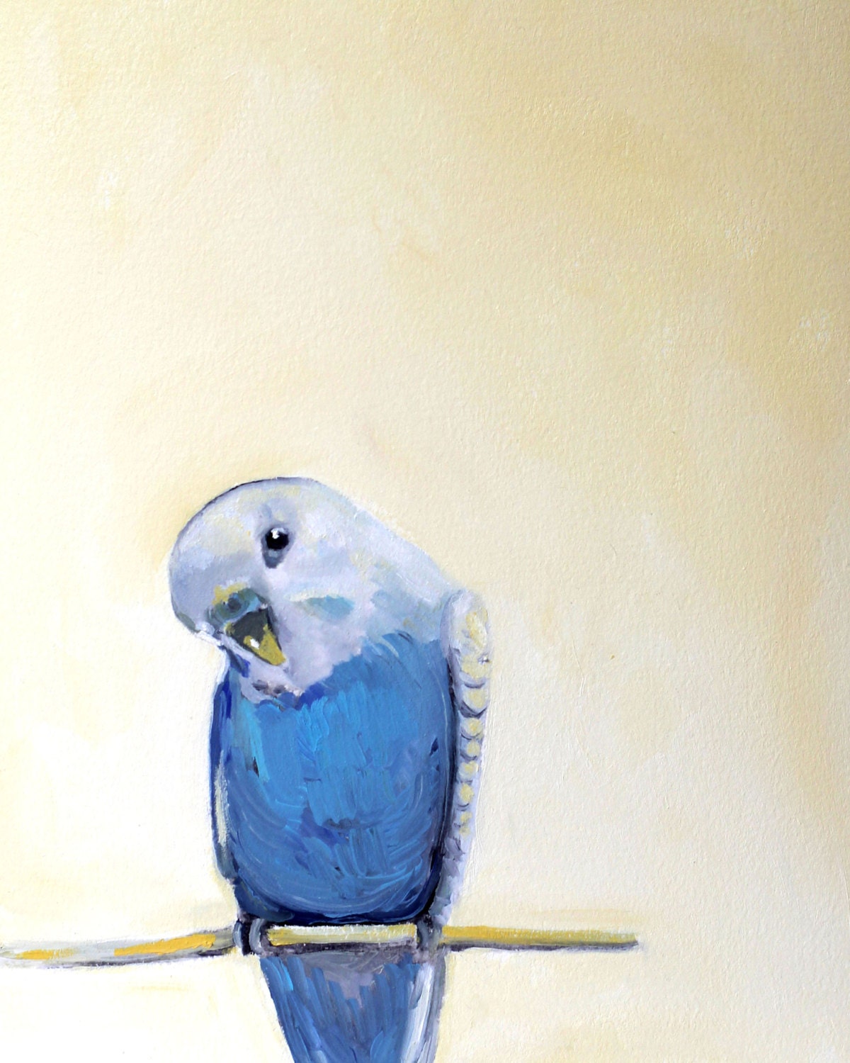 インコ　日本画　絵画 il_fullxfull.890339556_7qq1.jpg