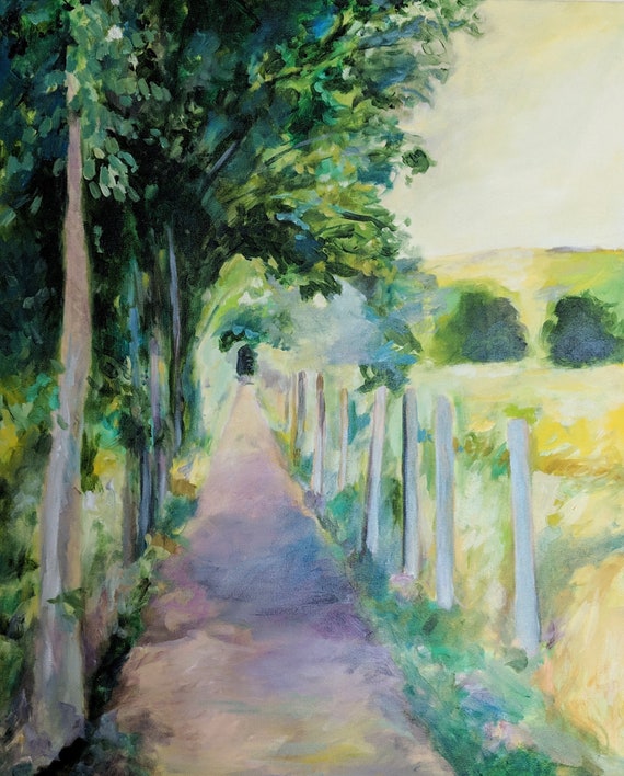 COUNTRY LANDSCAPE 2 30 TO CHOOSE FROM ART OIL PAINTING OR CANVAS PRINTS 8x10/"