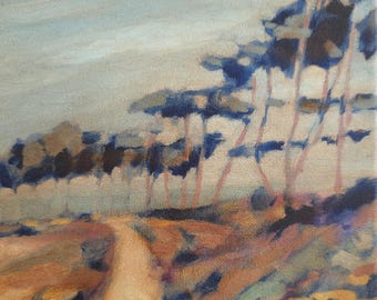California Landscape Art Point Lobos San Francisco Original Oil Painting Print Multiple Sizes