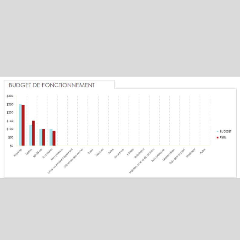 Make your personal budget with an excel file image 1