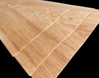 2.22 m² Oak Flower 1.8 mm thick veneer (6 sheets / 100 cm x 37 cm) Veneer Veneer sheets, veneer panels, wood veneer, furniture making, hardwood