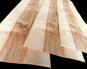 2.70m² WILD/CORE MAPLE veneer (4 sheets / 225 cm x 30 cm) Veneer sheets, fingerboard, wood veneer, furniture, inlays, restoration, marquetry
