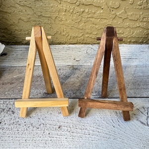 Wood Mini Easel 5 inches