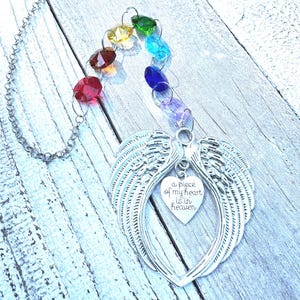 Rainbow Bridge Pet Memorial, Pet Loss Sun Catcher, Rainbow Glass Beads, Memorial Keepsake, Paw Print, Pet Remembrance Gifts, Sympathy Gift