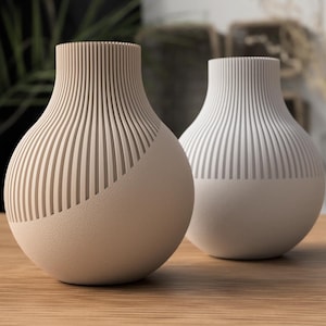 3D Printed Vase: Modern Minimalist Home Decor