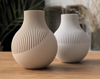 Vaso stampato in 3D: arredamento moderno e minimalista per la casa