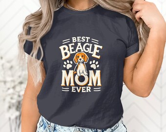 Beagle Mom T-Shirt: Dog Lover Gift