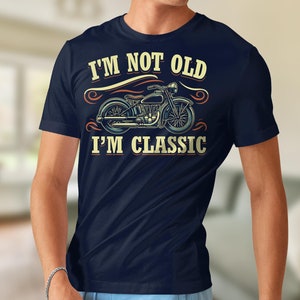 Motorcycle T Shirt Grandpa Retro Bike lover dad shirt Gift for Motorcycle Enthusiast Gift for him Women outdoor lover Shirt Fathers Day gift