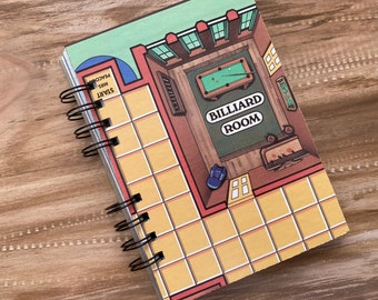 CLUE Game Board “Billiard Room” Journal Book [1986]