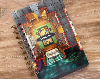 CLUE Game Board “Library” Journal Book [2002]