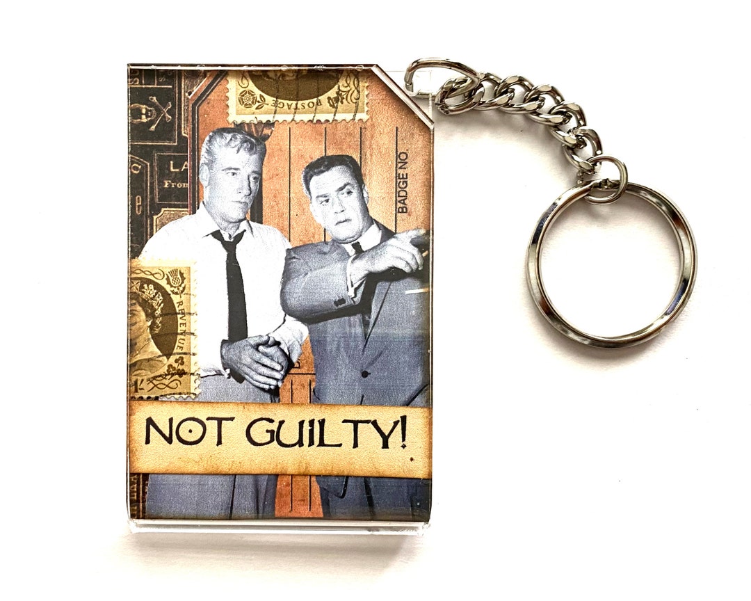 Perry & Paul Mini Collage Key Ring - Etsy