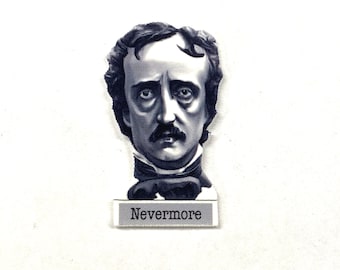 Poe NEVERMORE Mystery Pin