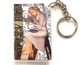 Nancy Drew Mini Collage Key Ring