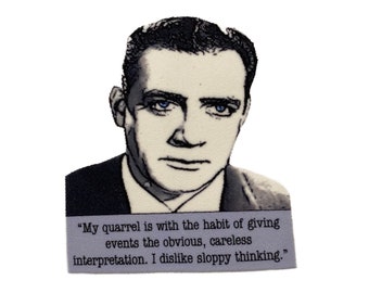 PERRY MASON "Quarrel" Mystery Quote Pin