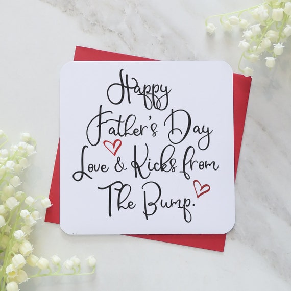 happy fathers day from bump