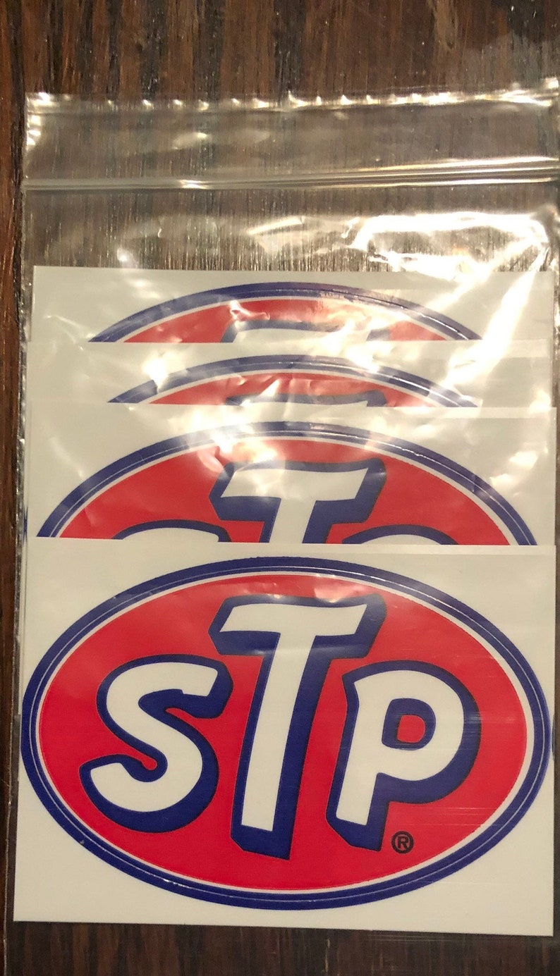 STP vintage vinyl stickers | Etsy