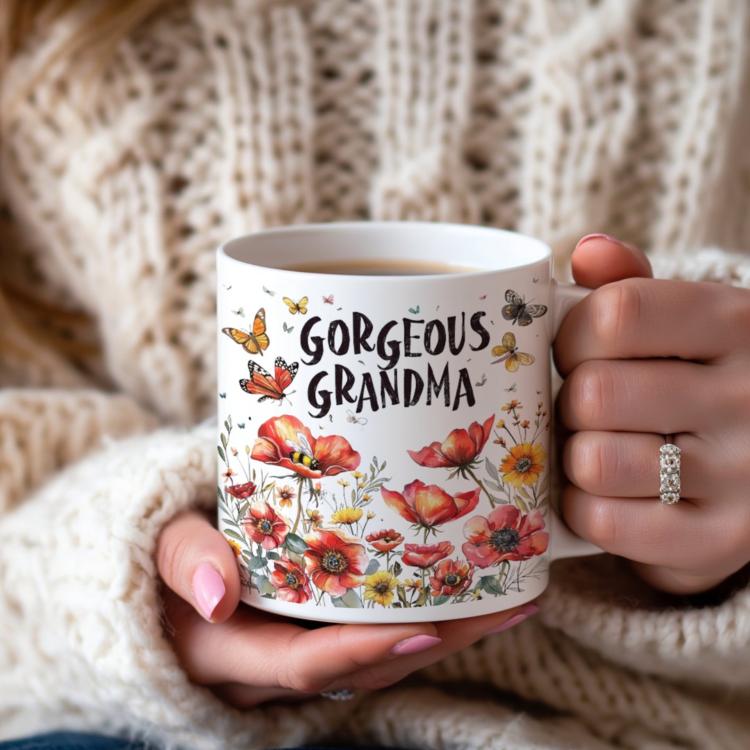 Poppy Gift for Gorgeous Grandmas Gift, Grandmother Appreciation Gift ...