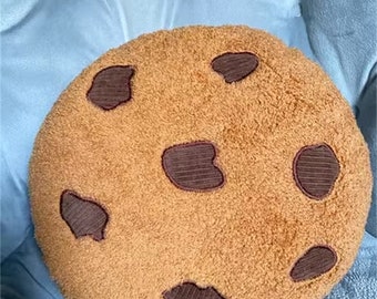 Chocolate cute Cookie Cookie forme coussin d'oreiller