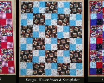 Boyds Bears Flannel Quilts