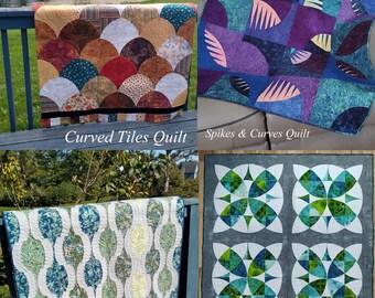 Modern Curved Quilts