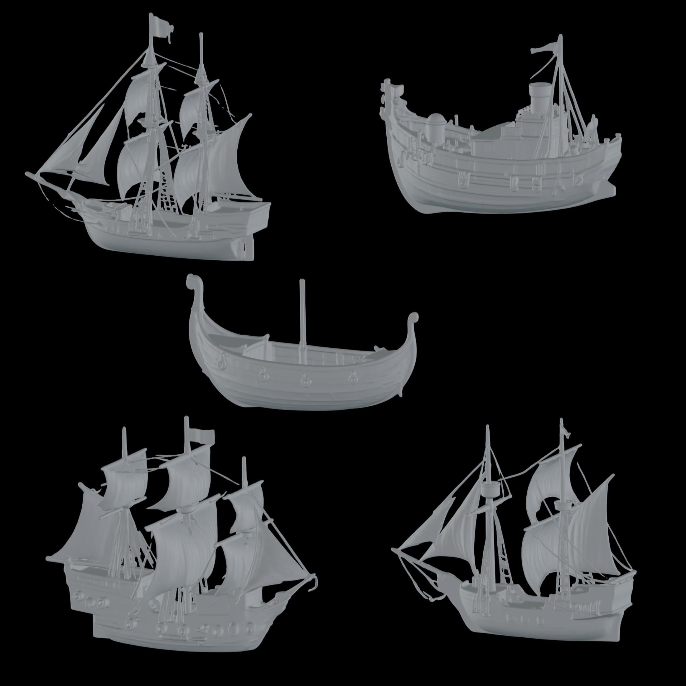 Plastic ModelKit nave 05620 - Galeone Spagnolo (1:96) - Barche a vela