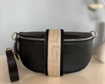 Dames heuptas, dames schoudertas, leren heuptas, cadeau voor moeder, crossbody tas, heuptas met verstelbare tasriem