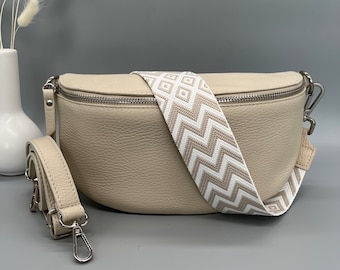 Dames heuptas, leren heuptas, cadeau voor moeder, heuptas, crossbody tas, leren schoudertas voor dames,