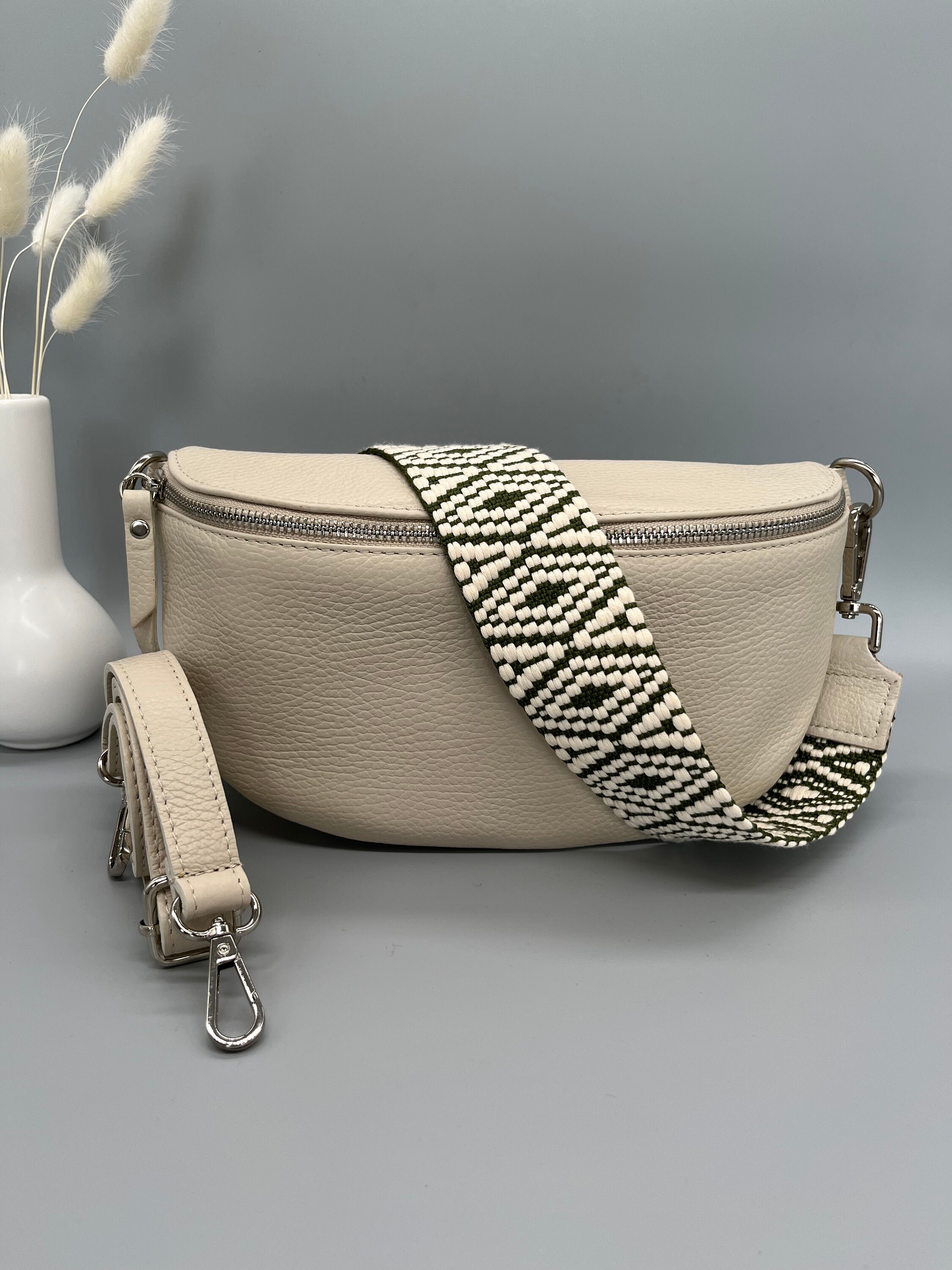 Bree web strap leather belt bag hotsell