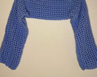 crochet shrug