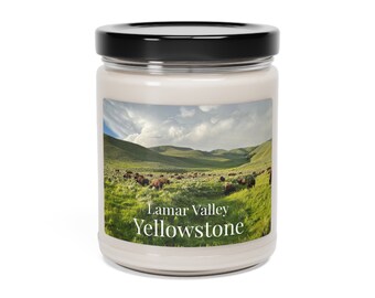 Lamar Valley Yellowstone Scented Soy Candle, 9oz